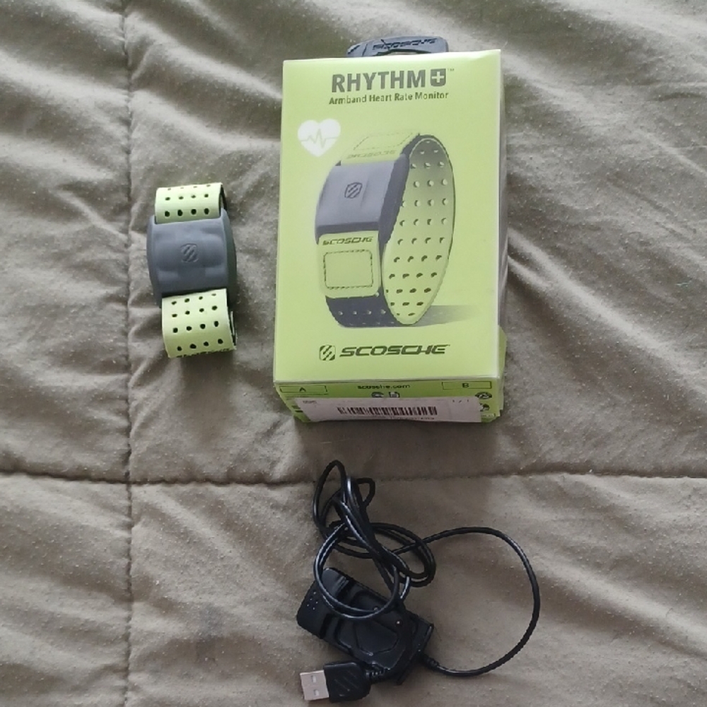 Rhythm+ Armband Heart Rate Monitor - Green